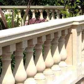 balustrade acanthus cast stone