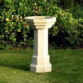 bird baths acanthus cast stone