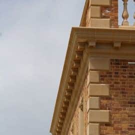 blocks quoins acanthus cast stone