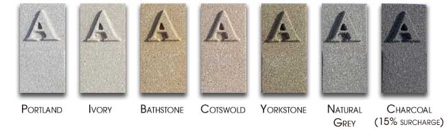 order cast stone samples