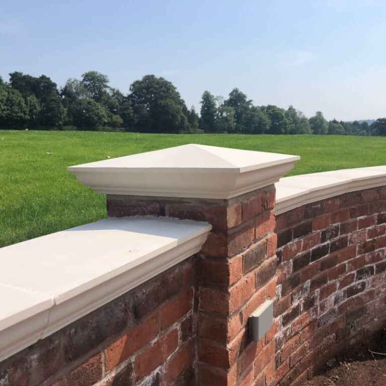 Cast Stone Pier Caps | Acanthus Cast Stone