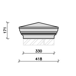 PC1511-apex-pier-cap-with-flush-base-acanthus-cast-stone