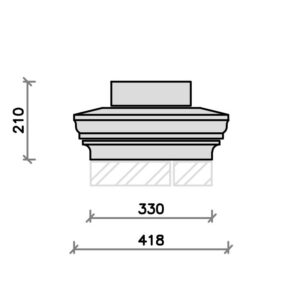 PC1513-apex-pier-cap-with-pier-block-acanthus-cast-stone