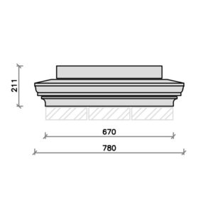 PC3013-apex-pier-cap-with-pier-block-and-flush-base-acanthus-cast-stone