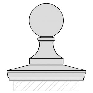 cast-stone-Finial-with-Pier-Cap-drawing-acanthus-cast-stone