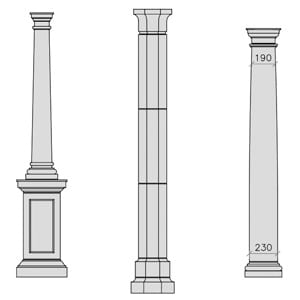 cast-stone-columns-drawings-acanthus-cast-stone