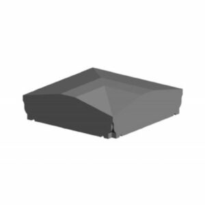 CS14C Corner Cast Stone Coping Stone 3D
