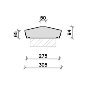 cs14c-moulded-apex-coping-stone-with-flat-spot-for-railings-acanthus-cast-stone