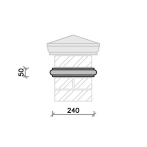 SC10BS-String-course-acanthus-cast-stone