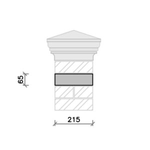 SC10PS-String-course-acanthus-cast-stone