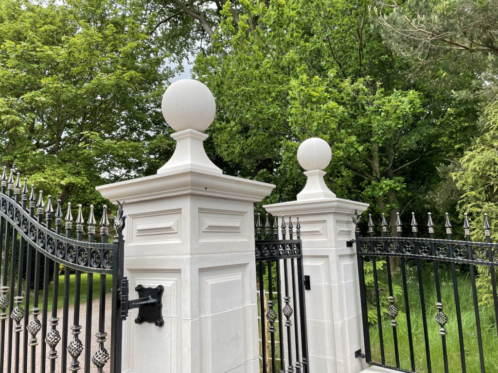 cleaning cast stone