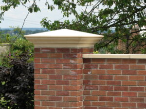 cast stone pier cap