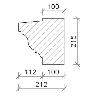 X-Section Cornice