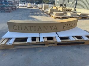 The process of making bespoke cast stone