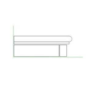 cast stone stair tread T1