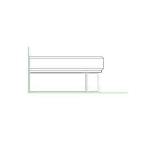cast stone stair tread T3