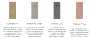 cast stone colours 