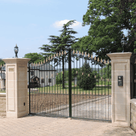 Large Gate Pillars