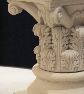 A Corinthian capital for porticos